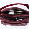 Faux Leather Tote Bag With Zipper Faux Leather Tote Bag With Zipper