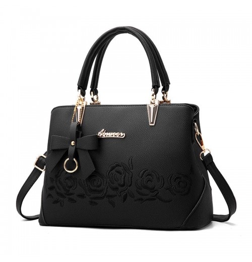 Leather Tote Purse With Zipper Leather Tote Purse With Zipper