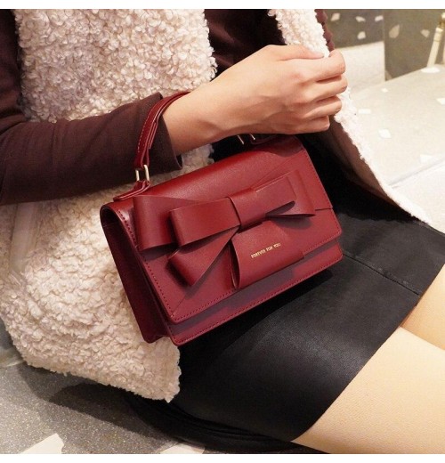 Red Purse With Bow ERIN Red Purse With Bow ERIN