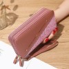 Double Zip Leather Purse Double Zip Leather Purse