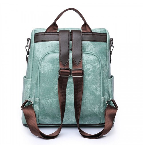 Theft Proof Leather Backpack Theft Proof Leather Backpack