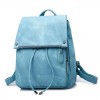 Gray Small Faye Suede Leather Backpack Gray Small Faye Suede Leather Backpack